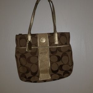 Coach purse barely used